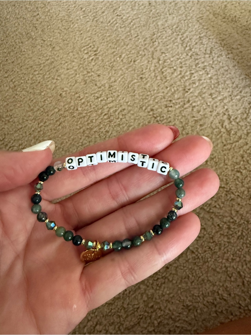 Little Words Project Optimistic bracelet